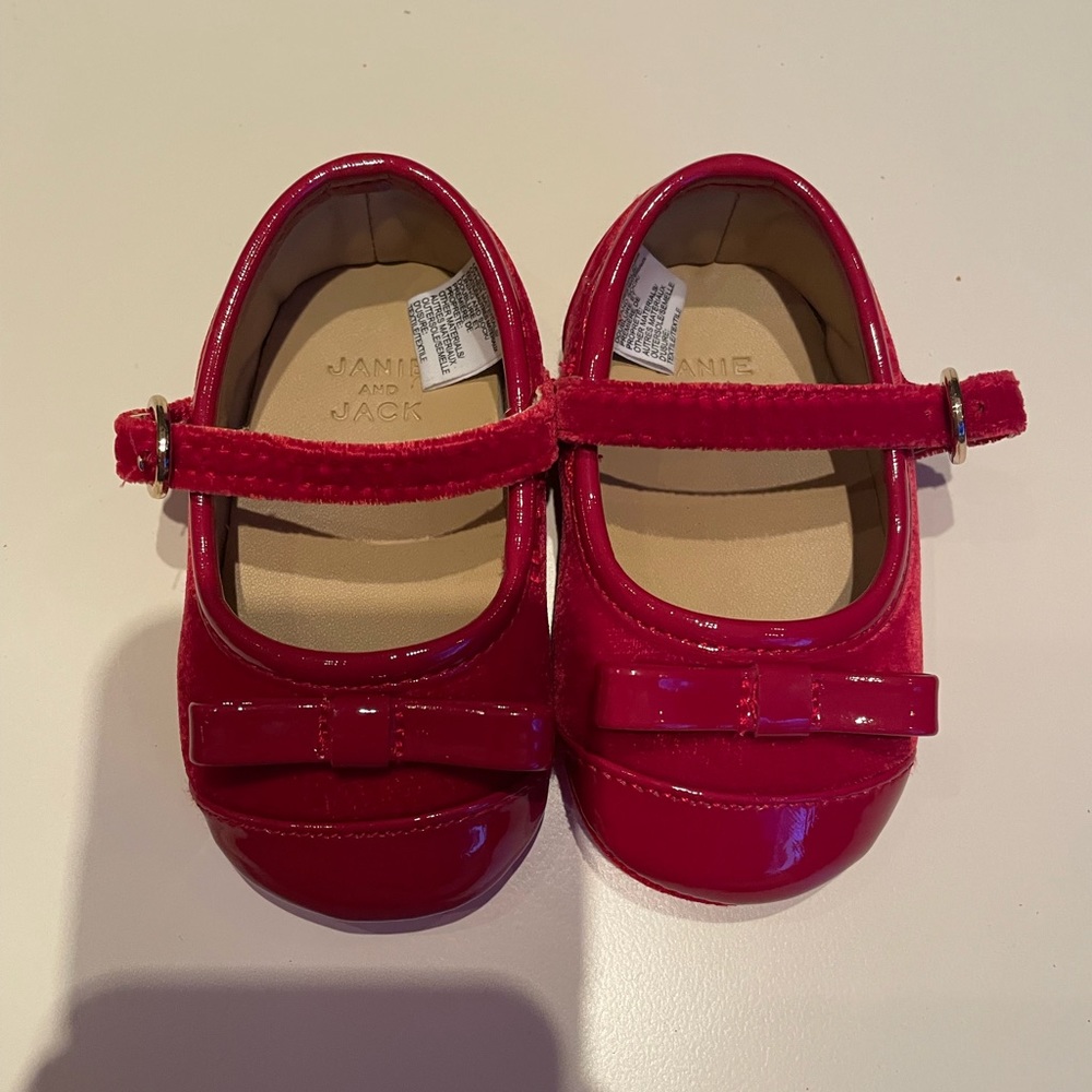 Janie and Jack baby shoes